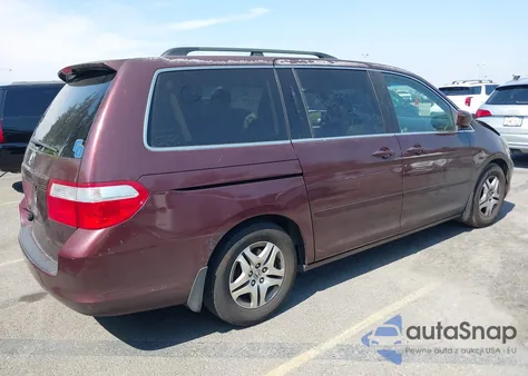 2007 Honda Odyssey Ex-L из США, поврежденный, VIN 5FNRL38687B418441